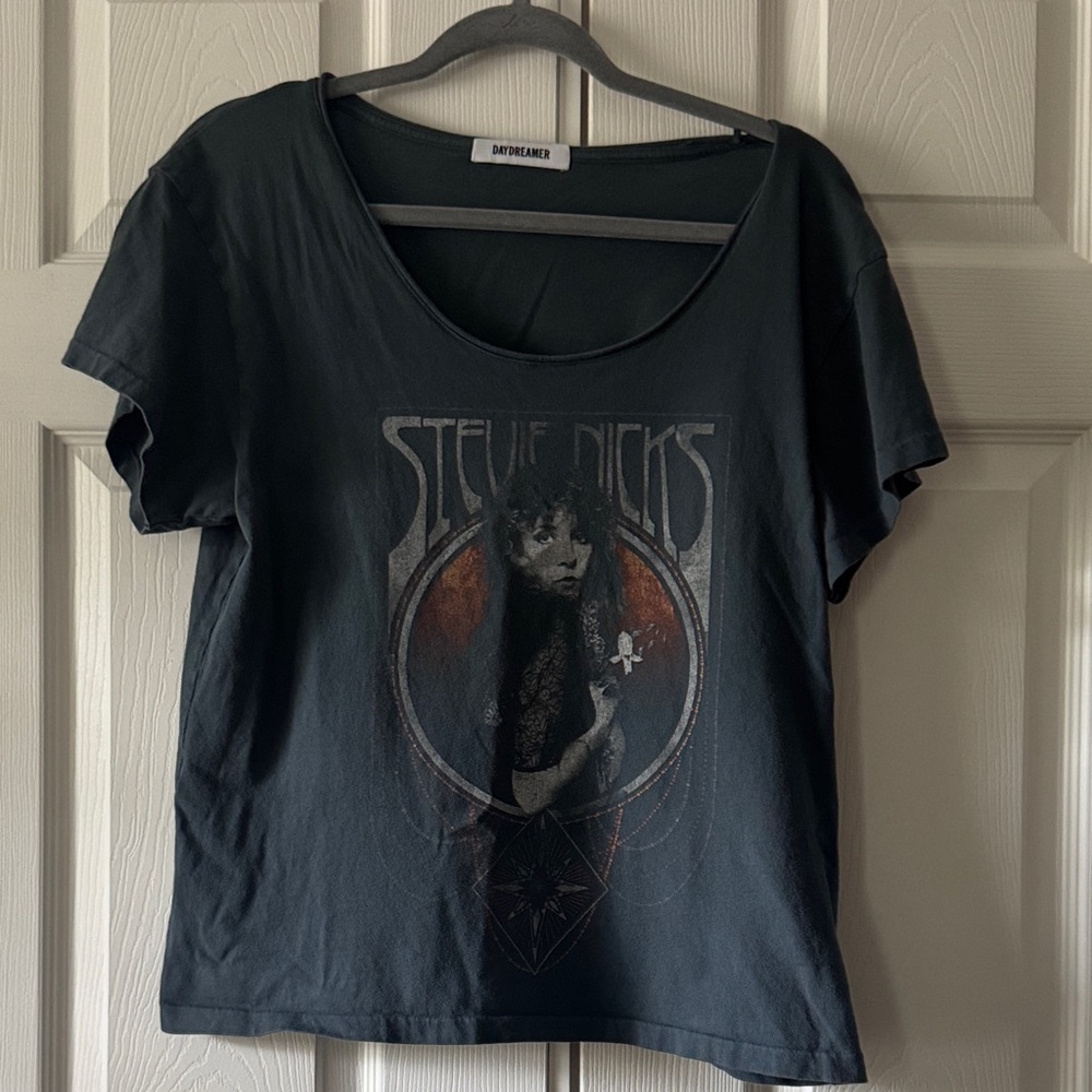 Daydreamer Dark Grey Stevie Nicks Graphic Tee